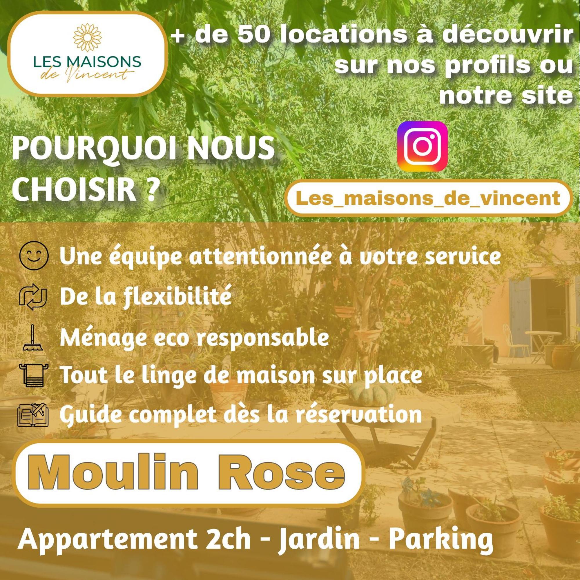 Moulin Rose, Parking - Jardin Apartment Арл Екстериор снимка